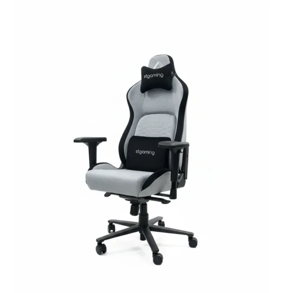 Silla gamer Ares T1 Gray - Imagen 2